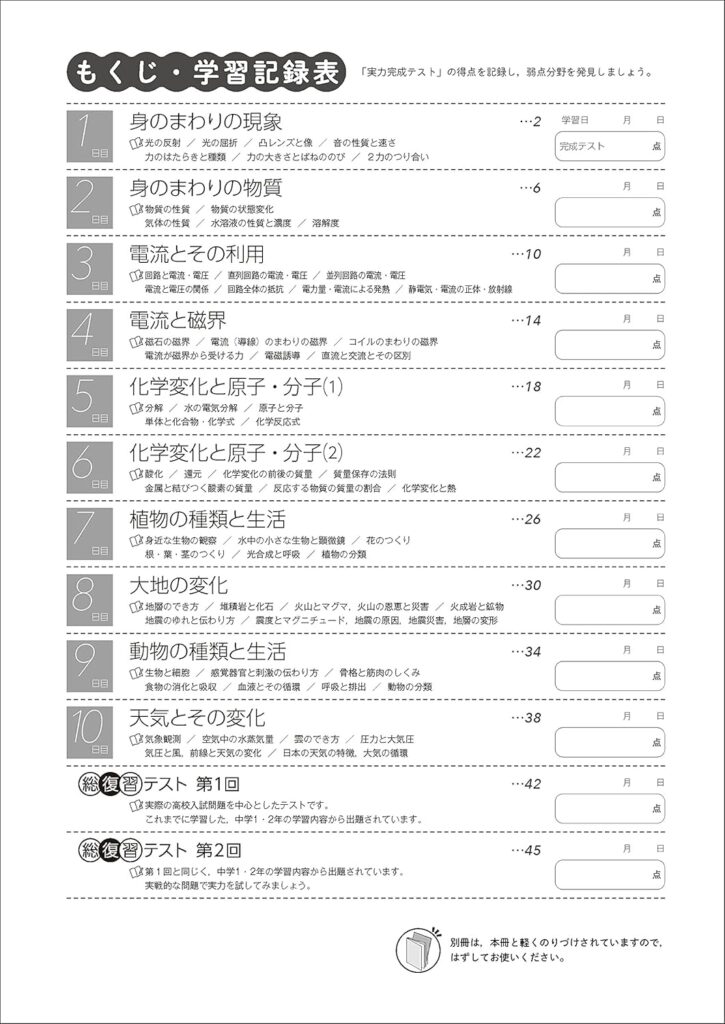 現役塾長直伝】中学理科の入試対策はこの参考書セットでバッチリ！｜偏差値別に３パターンご紹介｜木の葉アカデミー｜塾長がわが子にさせたい勉強法大全